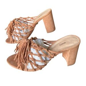 Women’s Schutz Emily Heeled Sandals, Sz 9, Strappy, Boho Chic, Summer, GUC